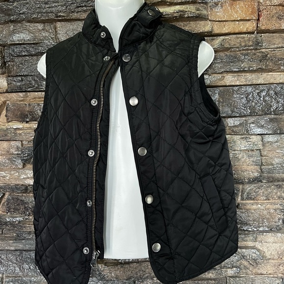 Kids Class Club Charcoal Quilted Vest - Picture 1 of 7